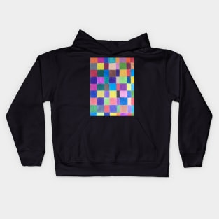 Color Block Experiment Kids Hoodie